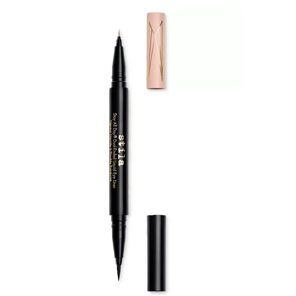 1/2 PRICE! ✅ Stila KITTEN KOSMO / INTENSE BLACK  Dual-Ended WP Liquid Eyeliner